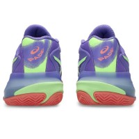 Zapatillas Asics Gel Resolution X Padel Purpura Verde Mujer