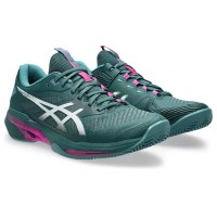 Zapatillas Asics Solution Speed FF 4 Clay Azul Oscuro Blanco
