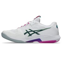 Tênis Asics Solution Speed FF 4 Clay White Pink