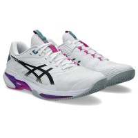 Tênis Asics Solution Speed FF 4 Clay White Pink