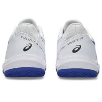 Baskets Asics Solution Swift FF 2 TERRE BATTUE Blanc Bleu Cobalt