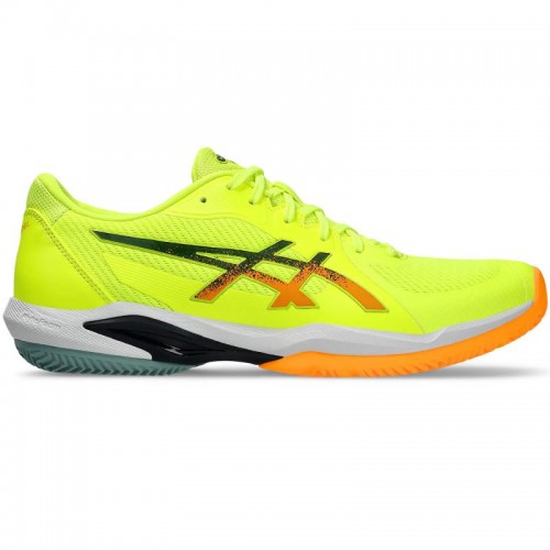 Baskets Asics Solution Swift FF 2 Padel Jaune Orange Baskets Asics Solution Swift FF 2 Padel Jaune Orange