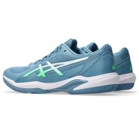 Zapatillas Asics Solution Swift FF 2 Padel Azul Verde