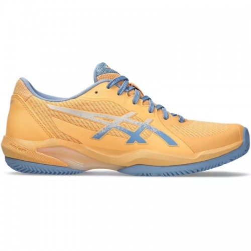 Zapatillas Asics Solution Swift FF 2 Padel Naranja Crema Mujer