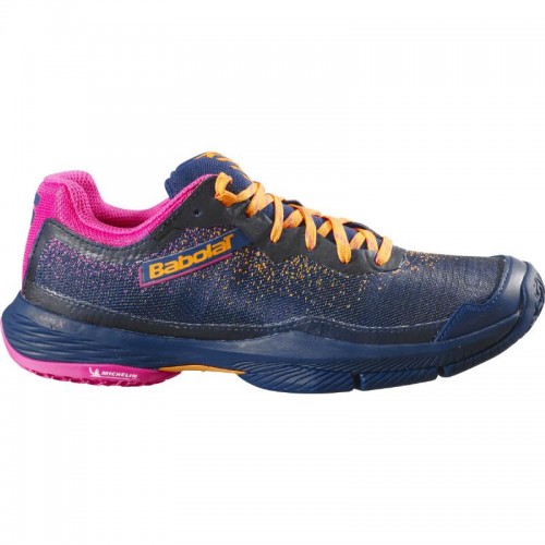 Babolat Jet Ritma Navy Blue Fuchsia Women''s Sneakers Babolat Jet Ritma Navy Blue Fuchsia Women''s Sneakers