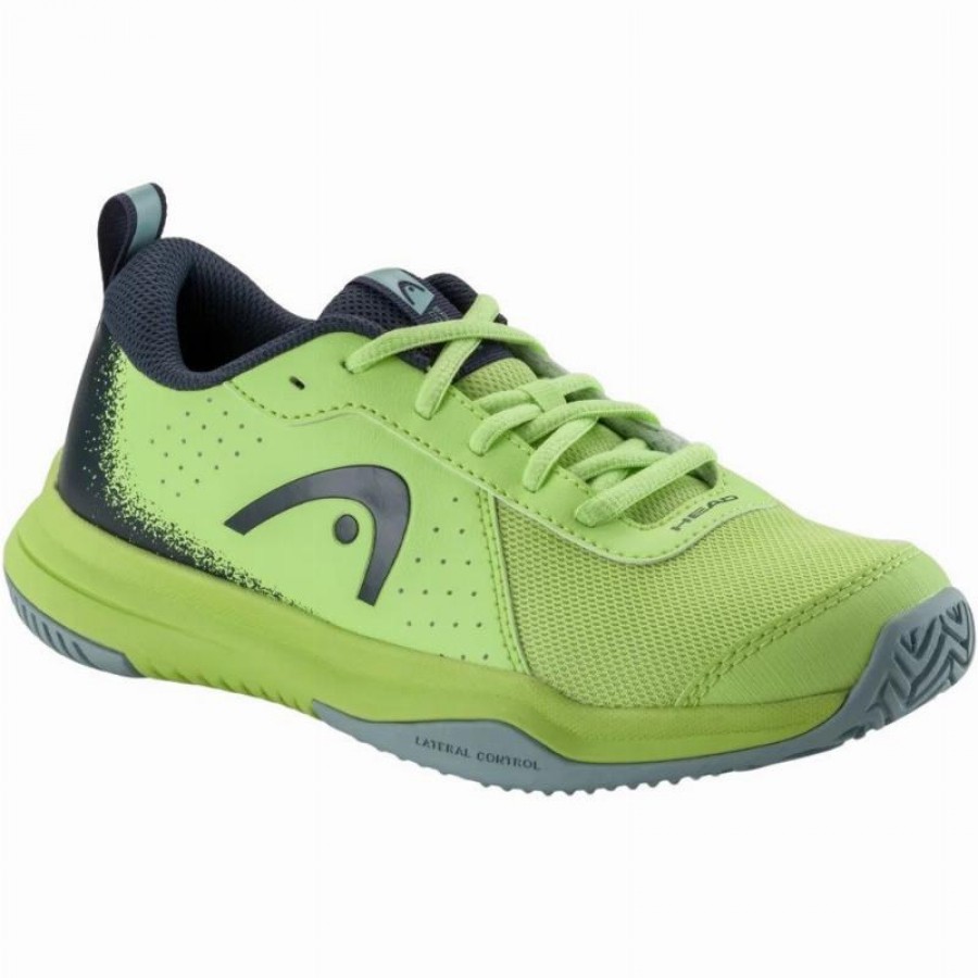Sneakers Junior Head Sprint Court 4.0 Lima Bleu Foncé