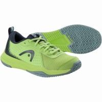 Sneakers Junior Head Sprint Court 4.0 Lima Bleu Foncé