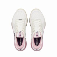 Zapatillas Head Sprint Pro 4.0 Padel Blanco Rosa Mujer