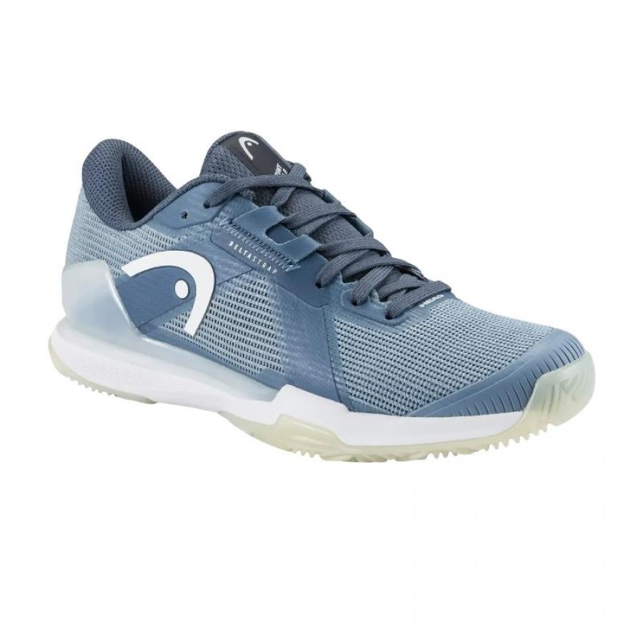 Zapatillas Head Sprint Pro 4.0 Padel Denim Blanco Mujer