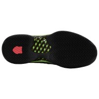 Zapatillas Kswiss Hypercourt Express 2 HB Argila Negro Verde Neon