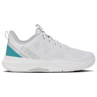 Sneakers femminili Kswiss Kspeed Team Clay White Turchese