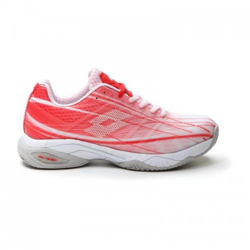 Sneakers Lotto Mirage 300 Red Poppy White Women Sneakers Lotto Mirage 300 Red Poppy White Women