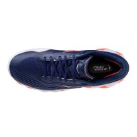 Zapatillas Mizuno Wave Enforce Tour 2 Clay Azul Naranja