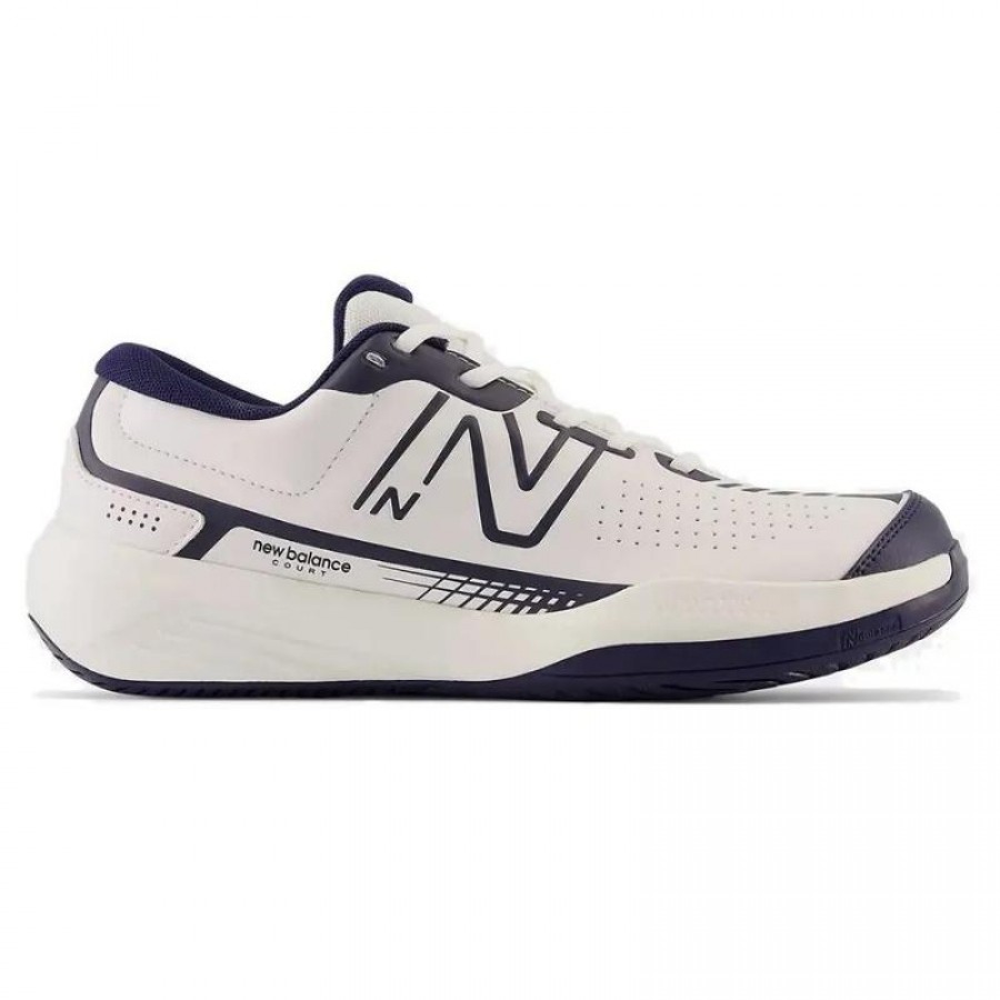 New Balance 696V5 Baskets Blanc Marine