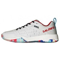 Zapatillas Salming Rebel Light Dazzle Blanco Rojo Azul Mujer
