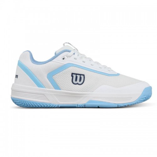 Tênis femininos Wilson Courtglide White Sky Blue