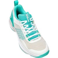 Zapatillas Wilson Hurakn Pro V2 Blanco Turquesa Mujer