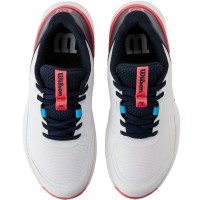 Wilson Intrigue Pro Clay White Navy Blue Women''s Sneakers
