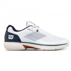 Wilson Rush Lite 5 Clay White Navy Blue Sneakers