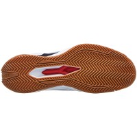 Zapatillas Wilson Rush Pro 4.5 Clay Blanco Azul Marino