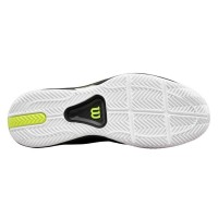 Tênis pretos de argila Wilson Rush Pro 5 Tour