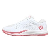 Tênis Júnior Wilson Rush Pro Ace Branco Rosa