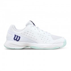 Wilson Rush Pro L White Aquamarine Junior Sneakers